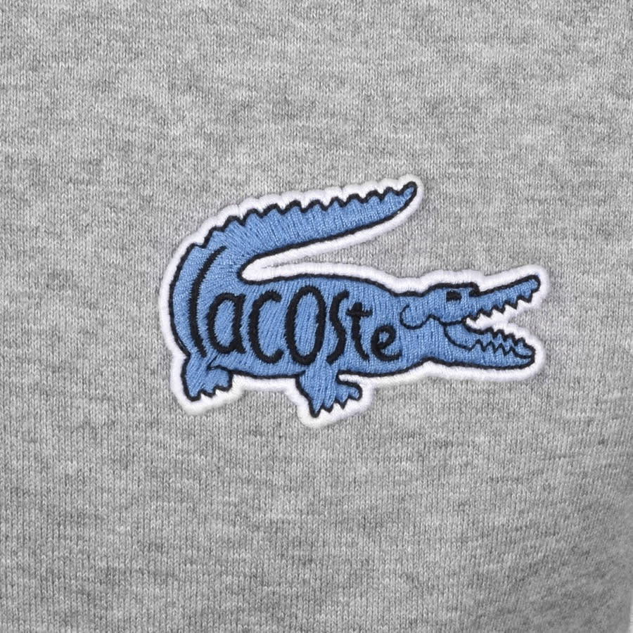 Alternative Image for ProductLacoste Long Sleeved Logo T Shirt Grey3